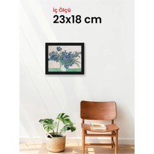 Hars Slim Ince Profil Siyah Çerçeve 23 x 18 cm Camlı