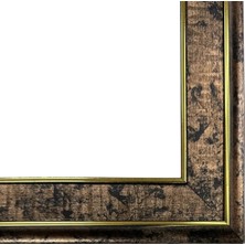 Hars Heritage Eskitme Kahverengi Çerçeve 101 x 30 cm Camlı