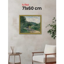 Hars Royal Klasik Desenli Altın Çerçeve 71 x 60 cm Camlı