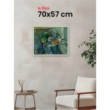 Hars Slim Ince Profil Gümüş Çerçeve 70 x 57 cm Şeffaf Korumalı Pvc