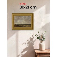 Hars Gallery Klasik Altın Çerçeve 31 x 21 cm Camlı