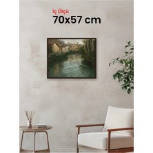 Hars Slim Ince Profil Kahverengi Çerçeve 70 x 57 cm Camlı