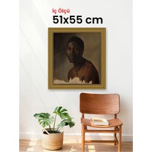 Hars Gallery Klasik Altın Çerçeve 51 x 55 cm Camlı