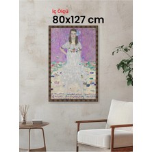 Hars Heritage Eskitme Kahverengi Çerçeve 80 x 127 cm Camlı