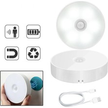 Lovesta Home Hareket Sensörlü USB Şarjlı LED Işık Lamba