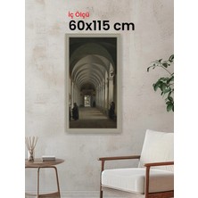 Hars Gallery Klasik Gümüş Çerçeve 60 x 115 cm Şeffaf Korumalı Pvc