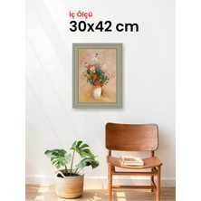 Hars Gallery Klasik Gümüş Çerçeve 30 x 42 cm Şeffaf Korumalı Pvc