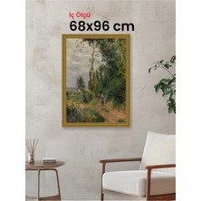 Hars Gallery Klasik Altın Çerçeve 68 x 96 cm Şeffaf Korumalı Pvc