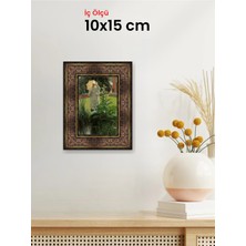 Hars Heritage Eskitme Kahverengi Çerçeve 10 x 15 cm Camlı