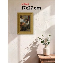 Hars Gallery Klasik Altın Çerçeve 17 x 27 cm Camlı