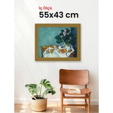 Hars Gallery Klasik Altın Çerçeve 55 x 43 cm Şeffaf Korumalı Pvc