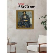 Hars Gallery Klasik Altın Çerçeve 65 x 70 cm Camlı