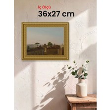 Hars Gallery Klasik Altın Çerçeve 36 x 27 cm Camlı