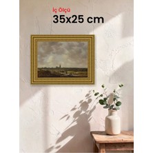Hars Gallery Klasik Altın Çerçeve 35 x 25 cm Camlı