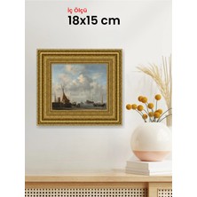 Hars Gallery Klasik Altın Çerçeve 18 x 15 cm Camlı