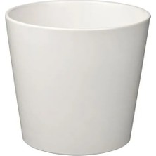 IKEA Sojaböna Toprak Saksı , Beyaz, 24 Cm, Iç Mekan