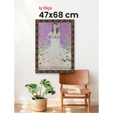 Hars Heritage Eskitme Kahverengi Çerçeve 47 x 68 cm Camlı