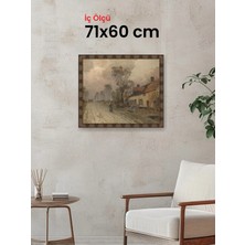 Hars Heritage Eskitme Kahverengi Çerçeve 71 x 60 cm Camlı