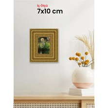 Hars Gallery Klasik Altın Çerçeve 7 x 10 cm Camlı