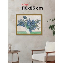 Hars Gallery Klasik Altın Çerçeve 110 x 85 cm Şeffaf Korumalı Pvc