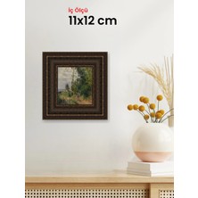 Hars Gallery Klasik Kahverengi Çerçeve 11 x 12 cm Şeffaf Korumalı Pvc