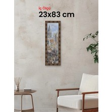 Hars Heritage Eskitme Kahverengi Çerçeve 23 x 83 cm Camlı