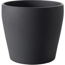 IKEA Persıllade Toprak Saksı , Koyu Gri, 19 cm