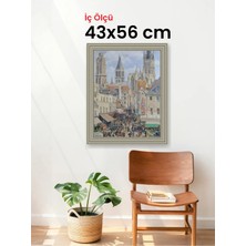 Hars Gallery Klasik Gümüş Çerçeve 43 x 56 cm Camlı
