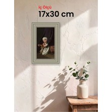 Hars Gallery Klasik Gümüş Çerçeve 17 x 30 cm Camlı