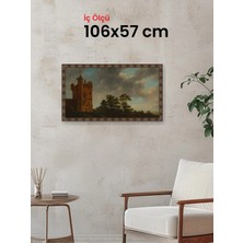 Hars Heritage Eskitme Kahverengi Çerçeve 106 x 57 cm Camlı