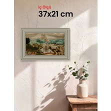 Hars Gallery Klasik Gümüş Çerçeve 37 x 21 cm Camlı