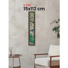 Hars Heritage Eskitme Kahverengi Çerçeve 15 x 112 cm Şeffaf Korumalı Pvc