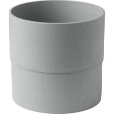 IKEA Nypon Plastik Saksı , Gri, 19 cm