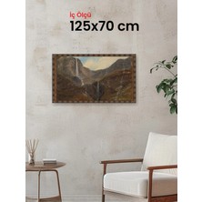 Hars Heritage Eskitme Kahverengi Çerçeve 125 x 70 cm Camlı