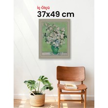 Hars Gallery Klasik Gümüş Çerçeve 37 x 49 cm Camlı