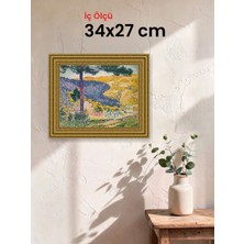 Hars Gallery Klasik Altın Çerçeve 34 x 27 cm Camlı