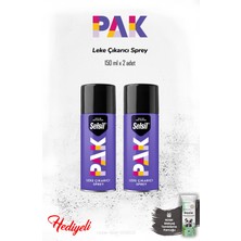 2 x 150 ml Selsil Pak Leke Çıkarıcı Sprey ve Rosie Pamuk