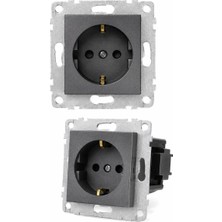 Ovivo Electric Ovıvo Füme Topraklı Priz