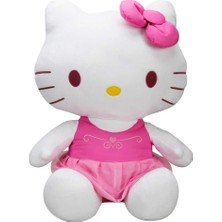 Hello Kitty Peluş 70 cm Pembe Renkli Yumuşak Oyuncak Peluşlar Çocuklar İçin