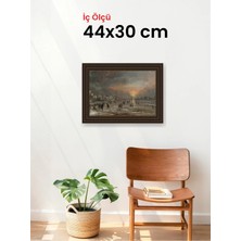 Hars Gallery Klasik Kahverengi Çerçeve 44 x 30 cm Camlı