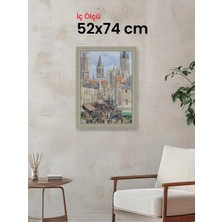 Hars Gallery Klasik Gümüş Çerçeve 52 x 74 cm Şeffaf Korumalı Pvc