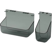 IKEA Vısslaån Askılı Düzenleyici , Gri, 2'li Set