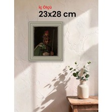 Hars Gallery Klasik Gümüş Çerçeve 23 x 28 cm Camlı