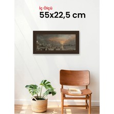 Hars Gallery Klasik Kahverengi Çerçeve 55 x 22,5 cm Camlı