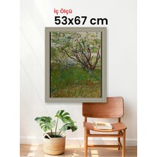 Hars Gallery Klasik Gümüş Çerçeve 53 x 67 cm Camlı