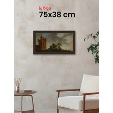 Hars Gallery Klasik Kahverengi Çerçeve 75 x 38 cm Şeffaf Korumalı Pvc