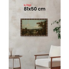 Hars Heritage Eskitme Kahverengi Çerçeve 81 x 50 cm Camlı