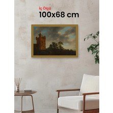 Hars Gallery Klasik Altın Çerçeve 100 x 68 cm Camlı