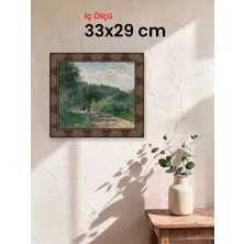 Hars Heritage Eskitme Kahverengi Çerçeve 33 x 29 cm Camlı
