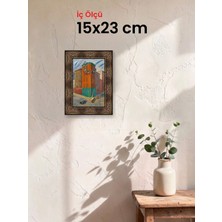 Hars Heritage Eskitme Kahverengi Çerçeve 15 x 23 cm Camlı